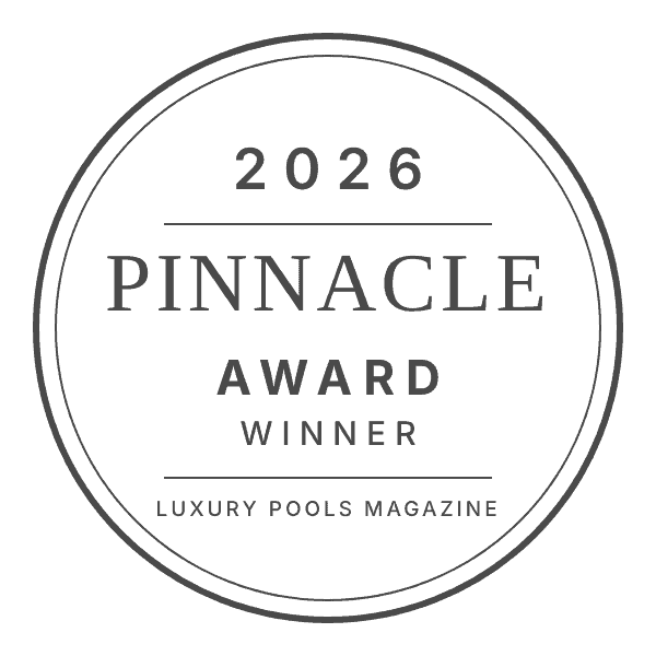 2026 Pinnacle Award Winner, Luxury Pools magazine